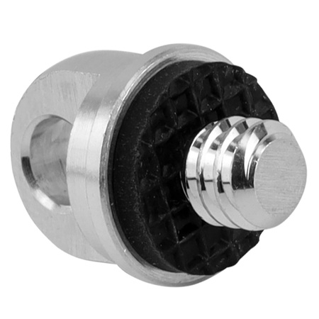 Śruba statywowa 1/4" z uszczelką uchem do paska smyczy linki aluminiowa