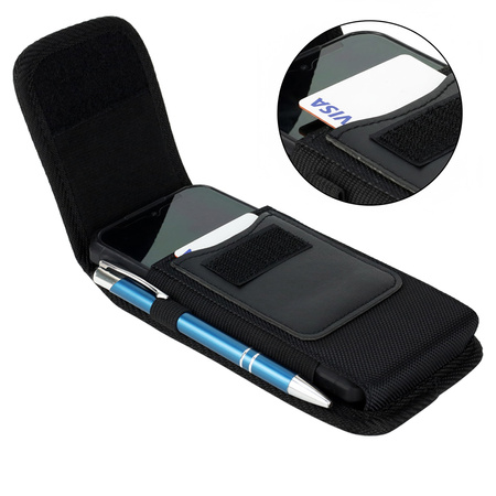 Etui futerał kabura na pasek do CAT S62 / CAT S62 PRO karabińczyk klips