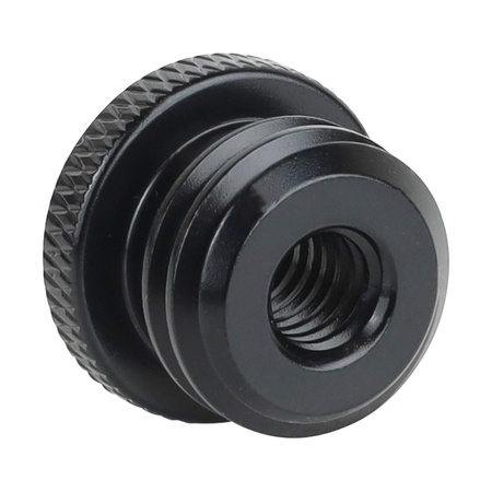 Adapter tuleja redukcja 1/4" na 5/8 statywowa czarna statyw lampy 12 mm