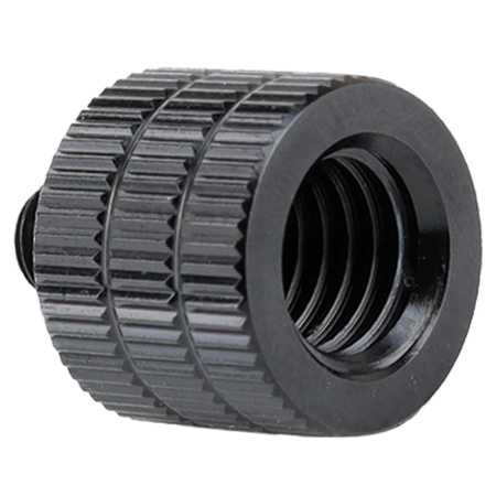 Adapter 3/8" żeński na M6 męski przejściówka aluminiowa do kamer statywów