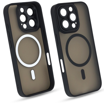 Etui do iPhone 16 Pro czarny mat MagSafe case plecki pokrowiec ochrona