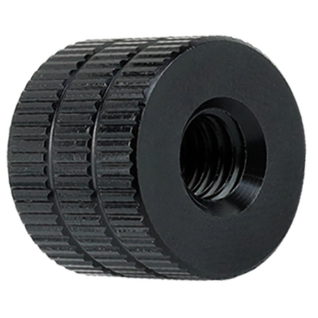 Adapter 1/4" żeński na M8 męski przejściówka aluminiowa do kamer statywów