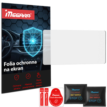 Folia do Audi A4 2016 - 2020 na radio 12.3" - MATOWA