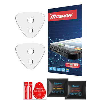 2x Szkło hybrydowe na tylny aparat do Cubot KingKong mini 4 ochronne