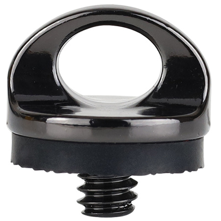 Uchwyt na Pasek 1/4" ŚRUBA Aparatu Gimbala 21 mm Stop Cynku Guma Czarny