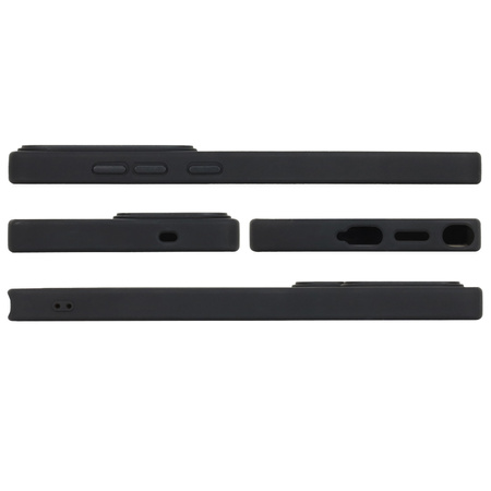 Szkło hybrydowe do Samsung Galaxy S25 Ultra + MagSafe ETUI czarne TPU