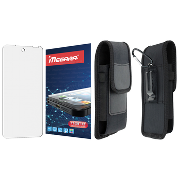 Szkło hybrydowe do Hammer BLADE 4 - 6.5" + ETUI Futerał na pasek kabura