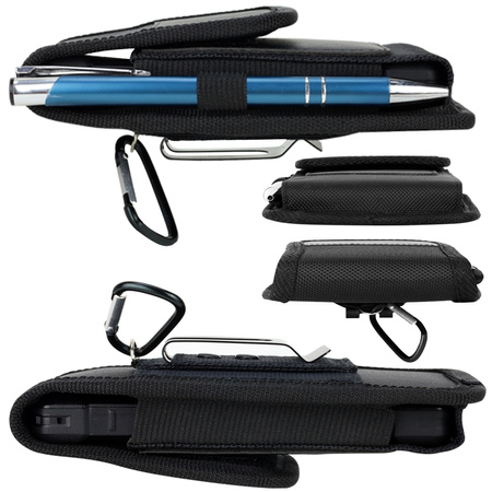 Etui futerał kabura na pasek do HAMMER PATRIOT PLUS karabińczyk klips