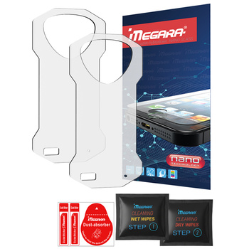 2x Szkło hybrydowe na tylny panel do Cubot KingKong Mini 4 ochronne