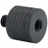 Adapter tuleja redukcja 1/4" na M6 statywowa czarna do statywu 20mm