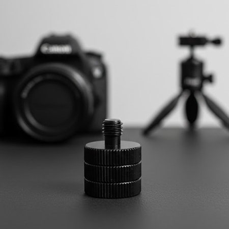 Adapter M8 żeński na M6 męski przejściówka aluminiowa do kamer statywów