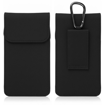 Etui futerał na pasek kabura karabińczyk pokrowiec magnes 17x9x2.5cm