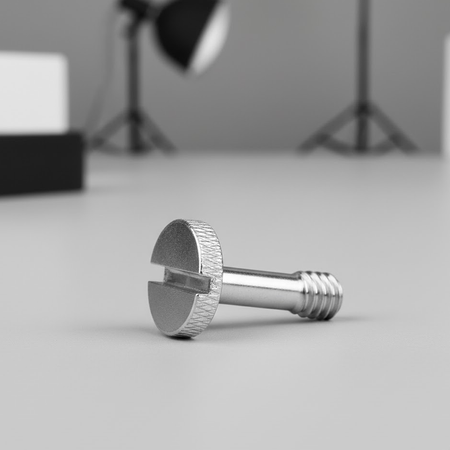 Śruba STATYWOWA 1/4" cala 20 mm długa do aparatu kamery fotograficzna