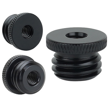 Adapter tuleja redukcja 1/4" na 5/8 statywowa czarna statyw lampy 12 mm