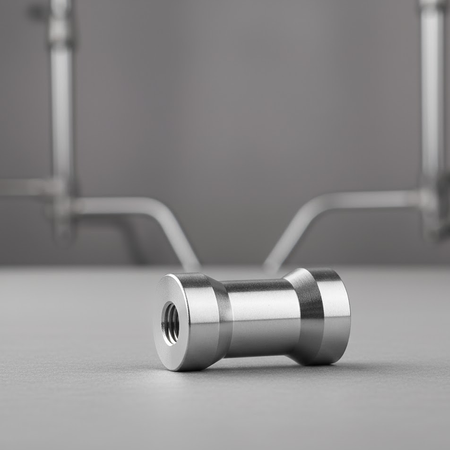 Adapter tuleja redukcja statywowa 3/8" na 1/4" aluminiowa do statywu lampy