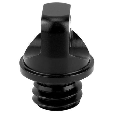 Śruba statywowa 3/8" z uchem do paska smyczy linki aluminiowa montażowa