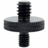 Adapter śruba redukcja 1/4" na M5 statywowa aluminiowa czarna 18 mm