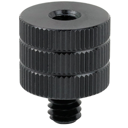 Adapter M5 żeński na 1/4" męski przejściówka aluminiowa do kamer statywów
