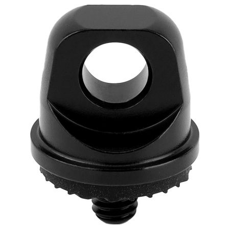 Śruba statywowa M4 z uszczelką uchem aluminiowa do paska smyczy linki