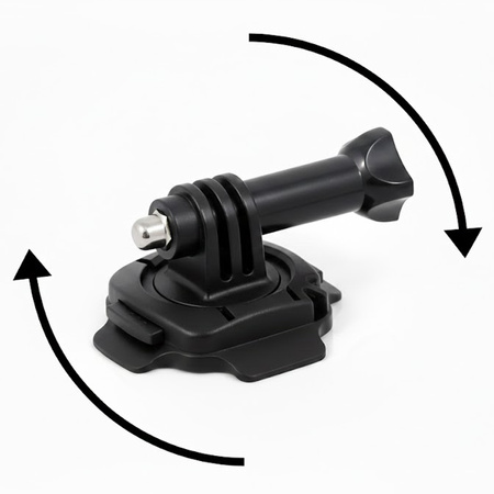Naklejka obrotowy uchwyt 3M 360 do kasku GoPro 13‑9 DJI Action Insta360
