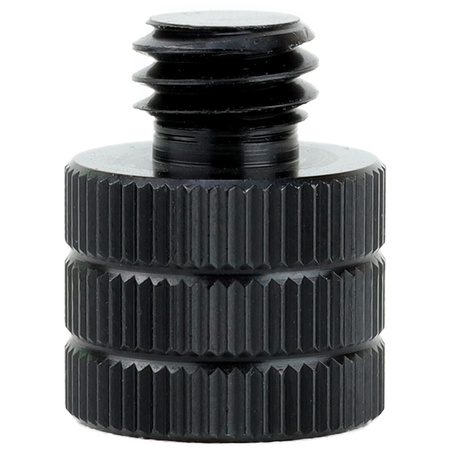Adapter M6 żeński na 3/8" męski przejściówka aluminiowa do kamer statywów