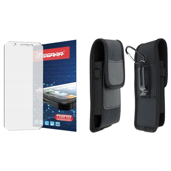 Szkło hybrydowe do Hammer ENERGY X - 5.5" + ETUI Futerał na pasek kabura