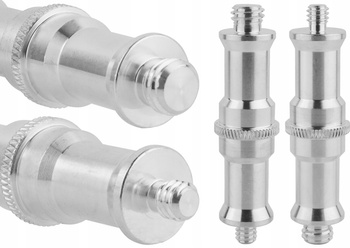 Adapter tuleja redukcja statyw 1/4" na 3/8" statywowa aluminiowa 68 mm