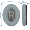 NAUSZNIKI PADY GĄBKI PODUSZKI DO BOSE QC45 QC35 I II QC25 QC15 QC2 AE2 TESA