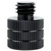 Adapter M6 żeński na 3/8" męski przejściówka aluminiowa do kamer statywów