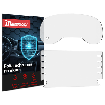 Folia do Toyota RAV4 2019 na radio + zegary - MATOWA