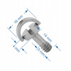 Śruba STATYWOWA 1/4" cala 18 mm do aparatu kamery fotograficzna