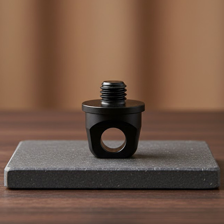 Śruba 1/4" z uchem do paska smyczy linki aluminiowa montażowa foto-video