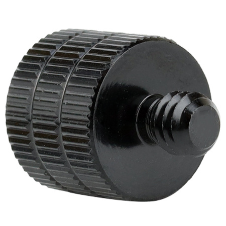 Adapter 3/8" żeński na 1/4" męski przejściówka aluminiowa do kamer statywów