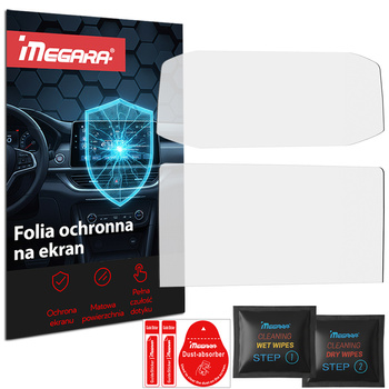 Folia do Cupra Formentor 2020 - 2024 na radio 10" + zegary - MATOWA