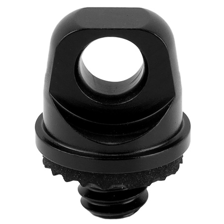 Śruba 1/4" z uszczelką uchem aluminiowa do paska smyczy linki foto-video