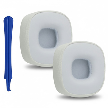 Nauszniki pady do MARSHALL MAJOR III 3 ekoskóra pianka memory L+R BIAŁE