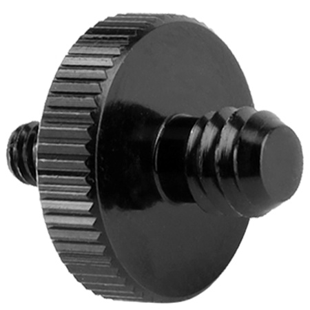 Adapter 1/4" męski na M4 męski przejściówka aluminiowa do kamer statywów