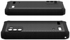 Etui do HAMMER IRON 4 - 5.45" silikonowe matowe z ochroną aparatu czarne