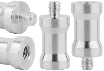 Adapter tuleja redukcja statywowa 1/4" na 1/4" aluminiowa do statywu 32 mm