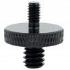 Adapter śruba redukcja 1/4" na M4 statywowa aluminiowa czarna 18 mm