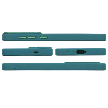 Szkło hybrydowe do Samsung Galaxy S25 Plus + MagSafe ETUI zielone TPU