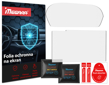 Folia do Audi RS3 8Y 2021 - 2024 na radio 10.1" + zegary - MATOWA