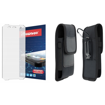 Szkło hybrydowe do Hammer EXPLORER - 5.7" + ETUI Futerał na pasek kabura