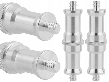 Adapter tuleja redukcja statyw 1/4" na 1/4" statywowa aluminiowa 68 mm