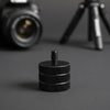 Adapter 1/4" żeński na M4 męski przejściówka aluminiowa do kamer statywów