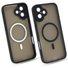 Folia do iPhone 16 ochronna + MagSafe ETUI czarne TPU