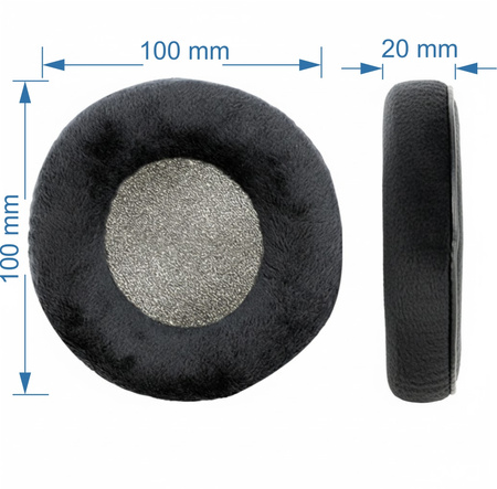 Welurowe nauszniki pady do Beyerdynamic DT770 DT880 DT990 PRO L+R