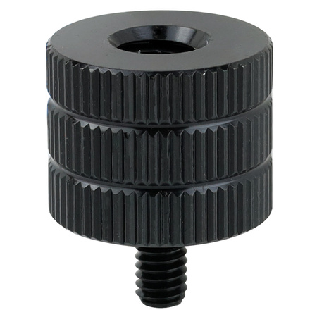 Adapter 1/4" żeński na M4 męski przejściówka aluminiowa do kamer statywów