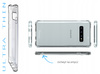 Etui do Samsung Galaxy S10 - 6.1" silikonowe z ochroną aparatu  MEGARA