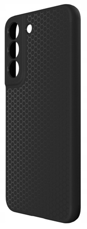 Etui do SAMSUNG GALAXY S22 silikonowe matowe z ochroną aparatu czarne TPU